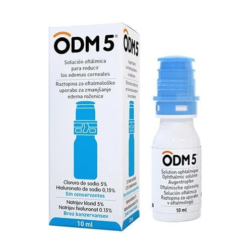 ODM 5 ANTIEDEMICO CORNEALSOLUCION OFTALMICA HIPEROSMOLARFRASCO MULTIDOSIS 10 ML