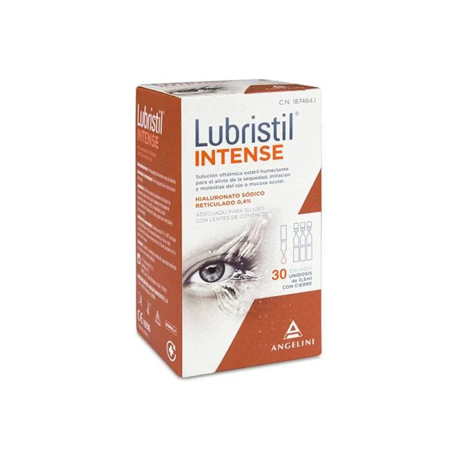 LUBRISTIL INTENSE SOLUCION OFTALMICA30 ENVASES UNIDOSIS