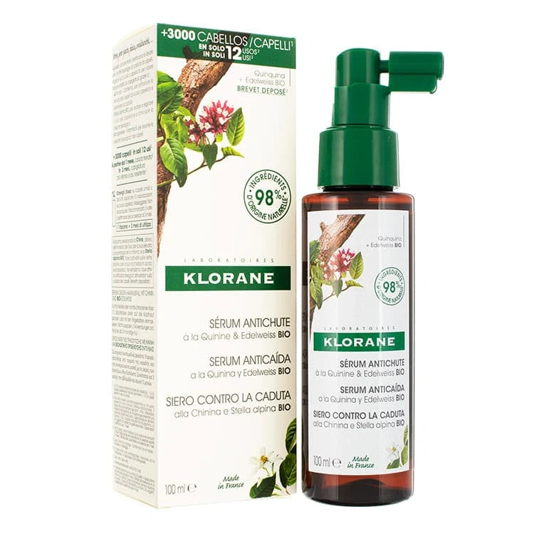 Klorane Serum Anticaida A La Quinina Y Edelweiss Bio 100 ml