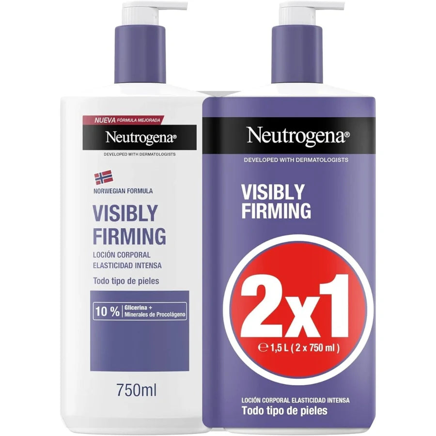 Neutrogena Locion Corporal Visibly Firming 2X750 ml