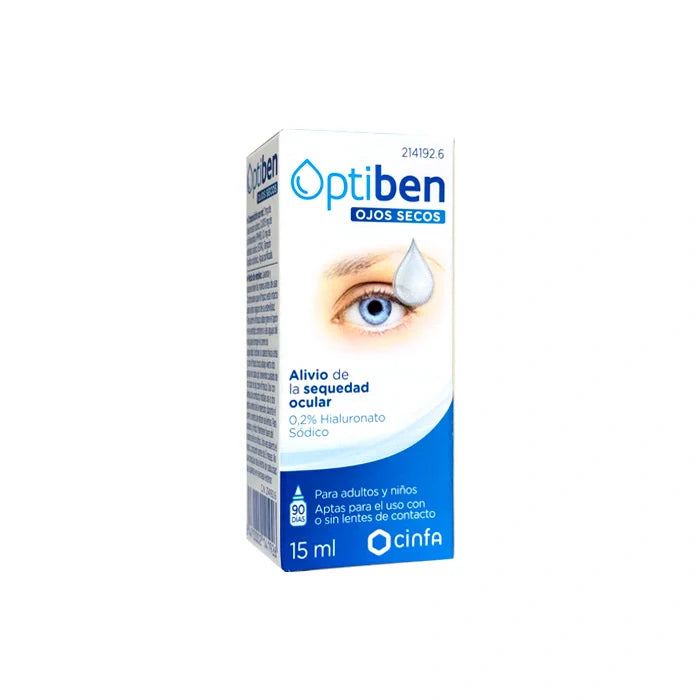 OPTIBEN Ojos SECOS GOTAS 15 ML