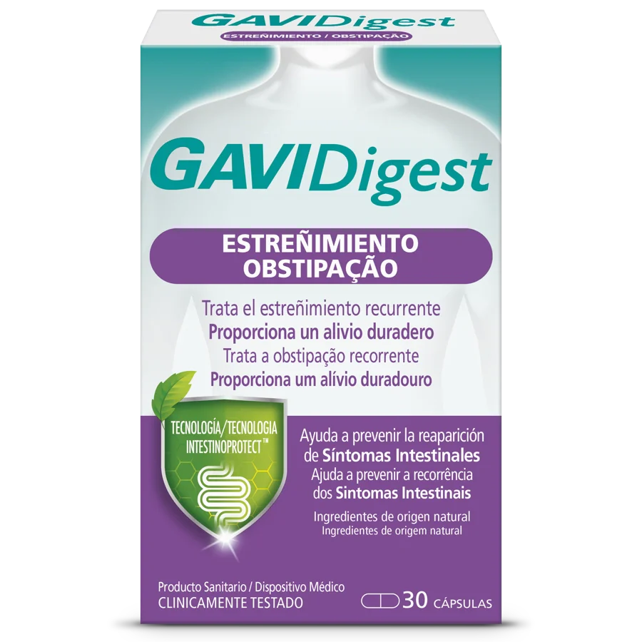 GAVIDIGEST ESTREÑIMIENTO 30 CAPS