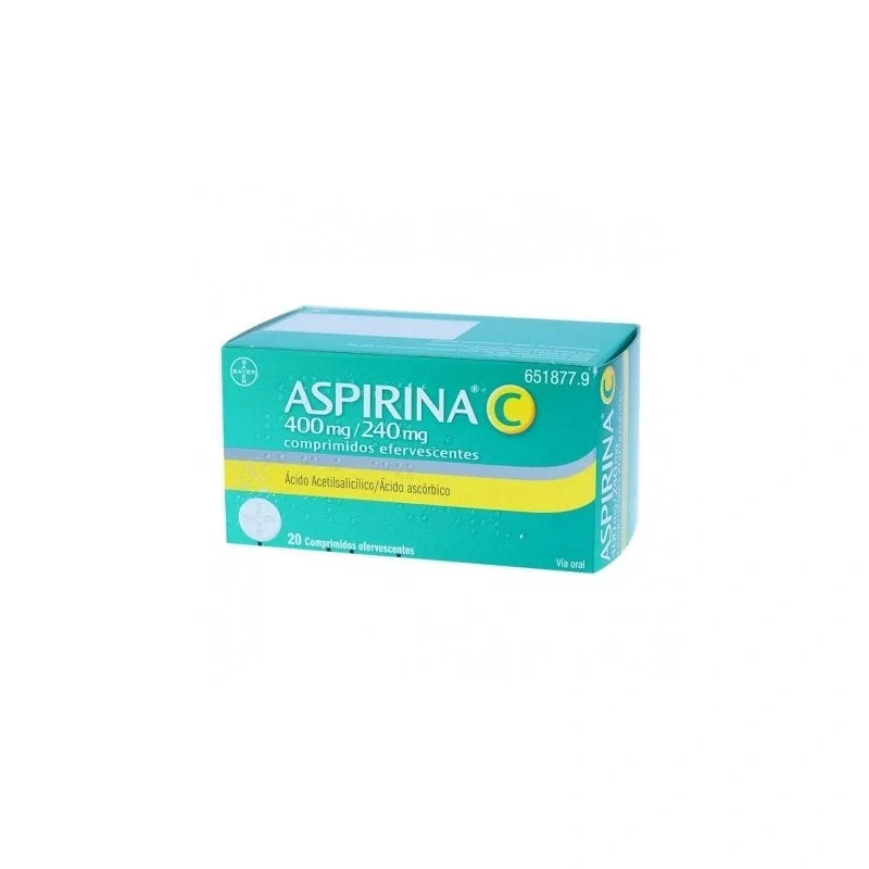 ASPIRINA C 20 COMP EFERVESCE