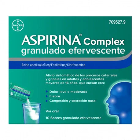 ASPIRINA COMPLEX 10 SOB N.F.