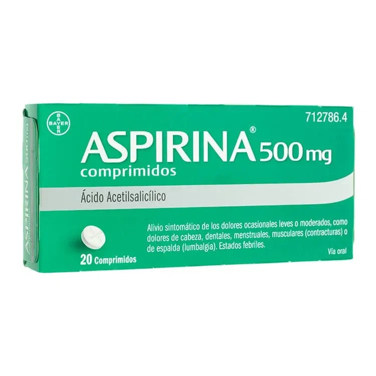 ASPIRINA 20 COMPRIMIDOS