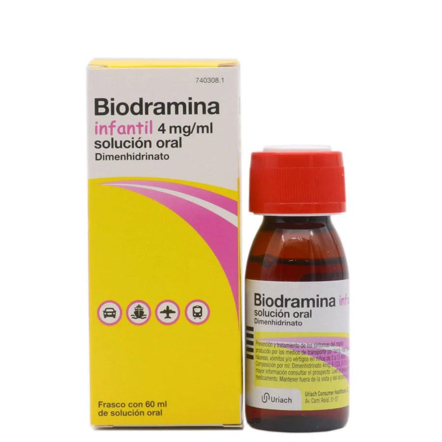 BIODRAMINA INF 60 ML SUSPENS
