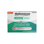Multicentrum Energia Doble 20 Comprimidos