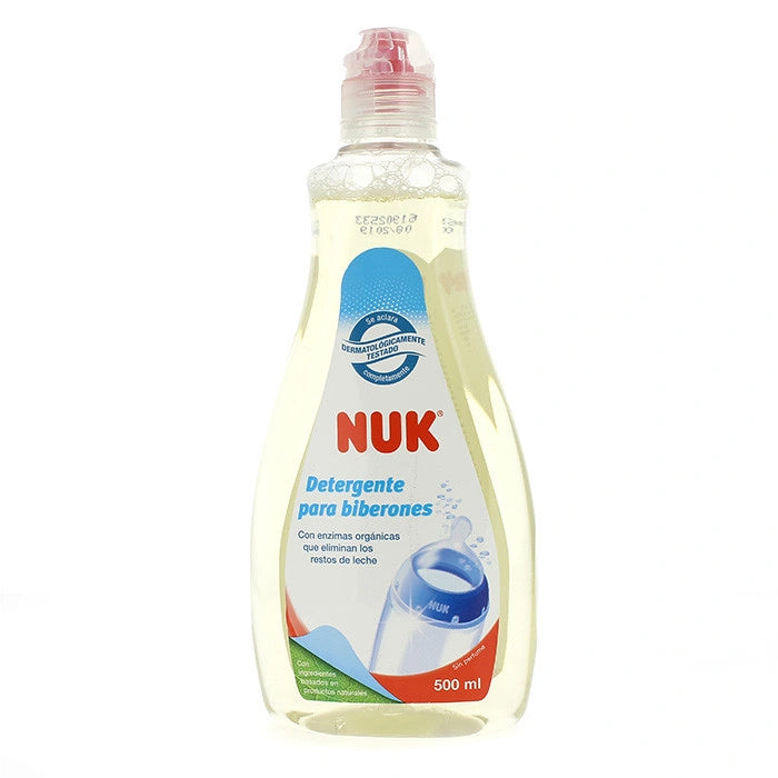 DETERGENTE TETINAS Y BIBERONES NUK 1 ENVASE 500 ML