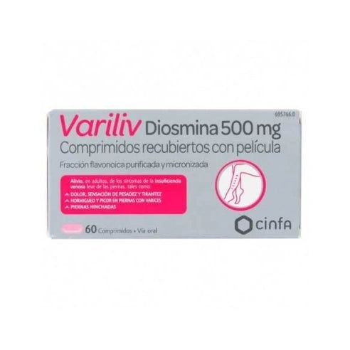 DIOSMINA CINFA 500 60 EFG