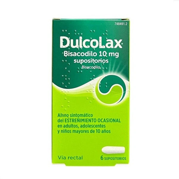 DULCO LAXO 6 SUPOSITORIOS