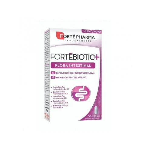 FORTEBIOTIC+ FLORA INTESTINAL30 Cápsulas