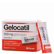 GELOCATIL 650 mg 12 SOBRES SOLUCION ORAL