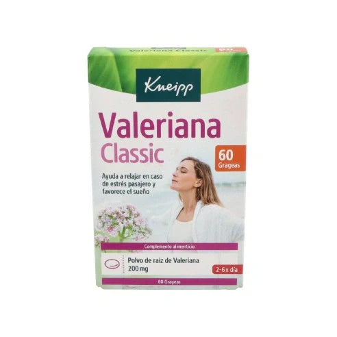 GRAGEAS HERBALES DE VALERIANA 60 GRAGEAS