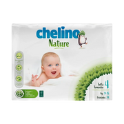 PAÑAL INFANTIL CHELINO NATURET - 4 34 U