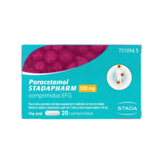 PARACETAMOL STADAPHARM EFG500 mg 20 COMPRIMIDOS