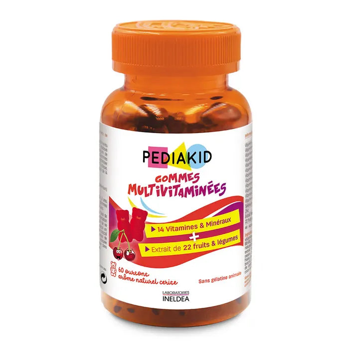 PEDIAKID GOMINOLAS MULTIVITAMINAS 60 GOMINOLAS