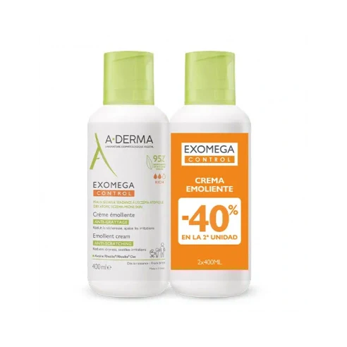 ADERMA EXOMEGA CONTROL DUPLO  CREMA EMOLIENTE 400ML