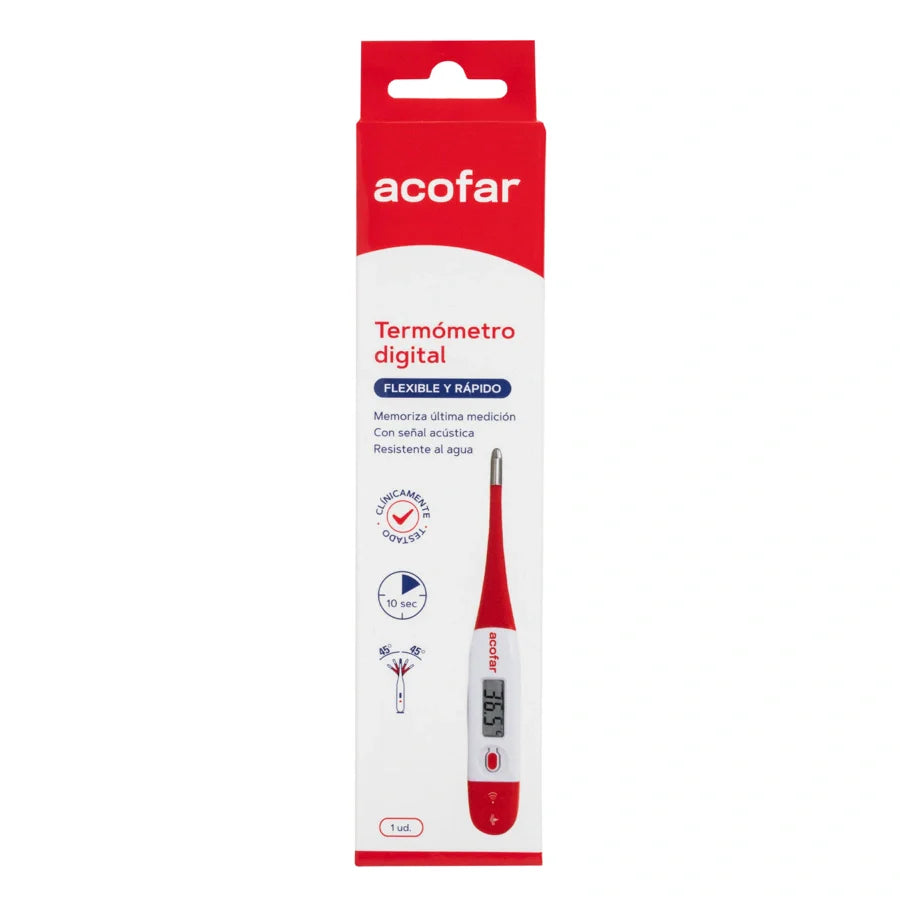 ACOFAR TERMOMETRO DIGITAL FLEXIBLE Y RAPIDO