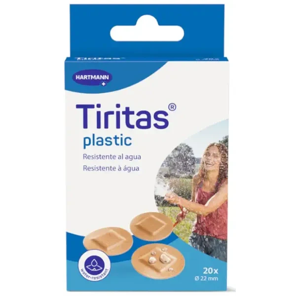 HARTMANN TIRITAS PLASTICO REDONDAS 20UDS