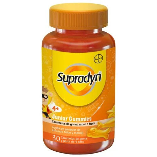 SUPRADYN JUNIOR GUMMIES CARAMELOS DE GOMA 30 U 4 G