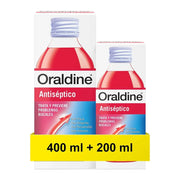 ORALDINE ANTISEPTICO PACK 400 ML +200 ML