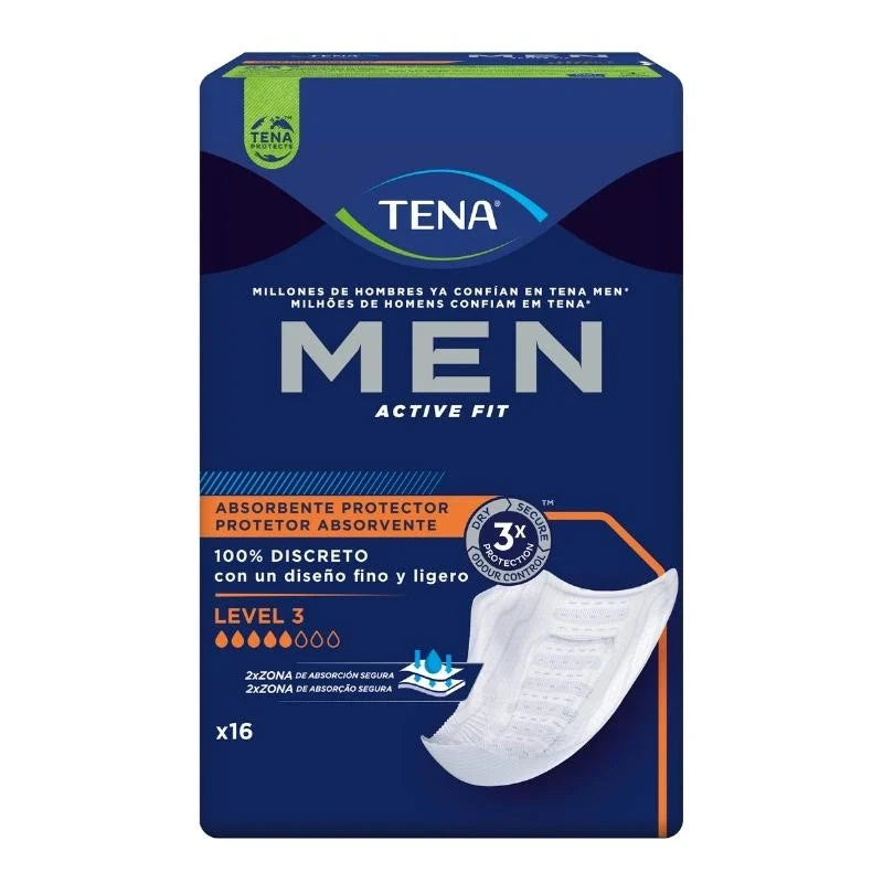 TENA MEN LEVEL 3 16 UN