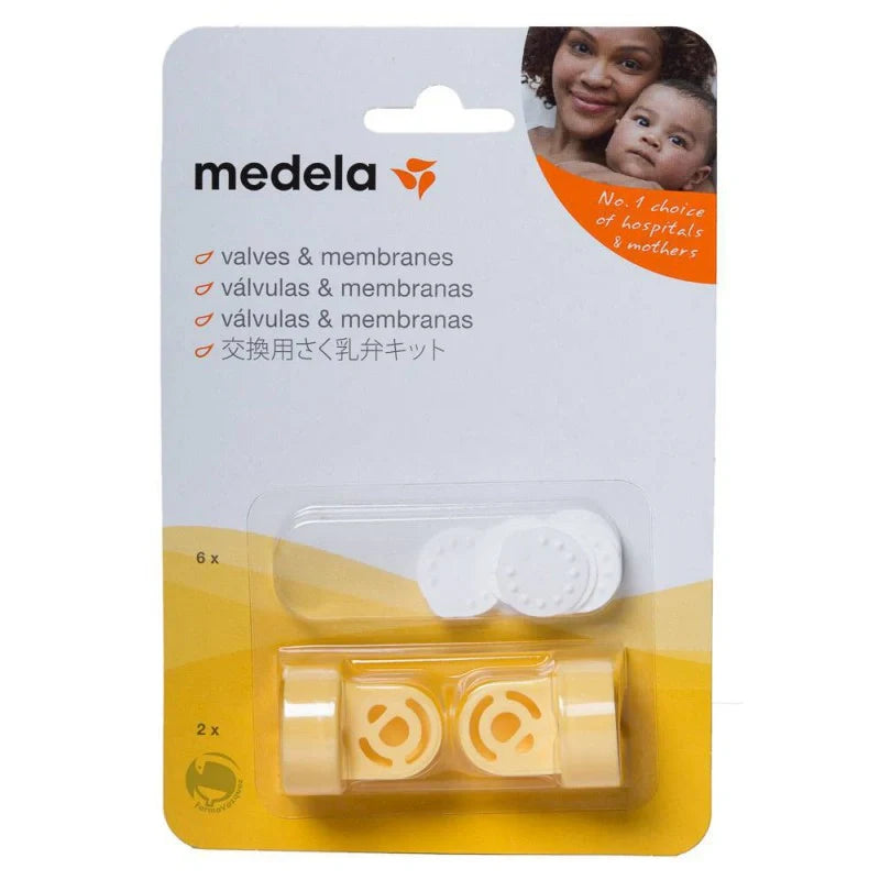MEDELA VALVULAS Y MEMBRANAS EXTRACTOR DE LECHE ELECTRICO PACK