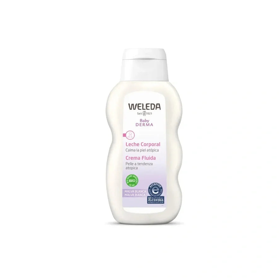 WELEDA LECHE CORPORAL MALVA BLANCA 1 ENVASE 200 ml