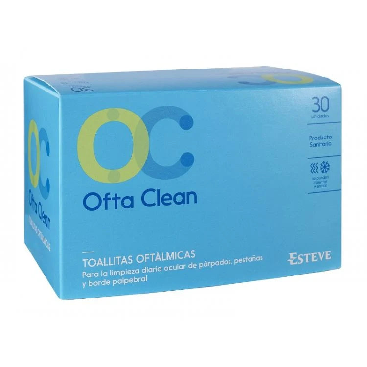 OFTACLEAN TOALLITAS DE UN SOLO USO 30 TOALLITAS