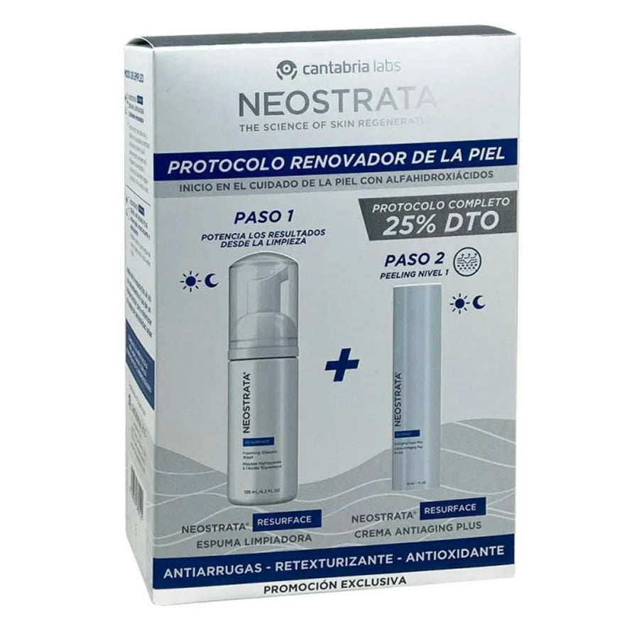 Neostrata Pack Rsf Espuma Limp+ Cr Antiaging Plus