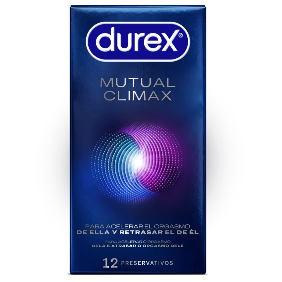 DUREX PROFILACTICO CLIMAX MUTUO 12 PRESERVATIVOS