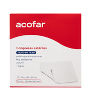ACOFAR COMPRESAS GASAS ESTÉRILES TEJIDO SIN TEJER 50UD