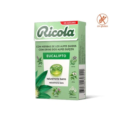 RICOLA CARAMELO EUCALIPTO 50G