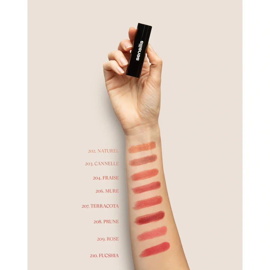 SENSILIS MK VELVET BARRA LABIOS SATINADA PRUNE 208