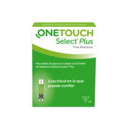 TIRAS REACTIVAS GLUCEMIA ONETOUCH SELECT PLUS 50 U