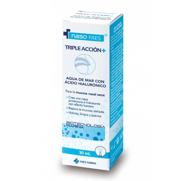 NASO FAES TRIPLE ACCION+ LIMPIEZA NASAL30 ML