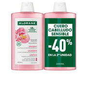 KLORANE PACK DUO PEONIA 2X400ML