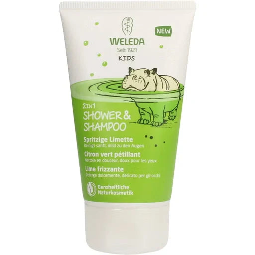 WELEDA 2 EN 1 SHAMPOO & BODYWASH LIMA CHISPEANTE1 ENVASE 150 ml