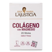 COLAGENO CON MAGNESIO ANA MARIA LAJUSTICIA 20 STICKS 5 g SABOR FRESA