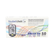 LISUBEL CHECK LB-EMV4 50 TIRAS GLUCOSA