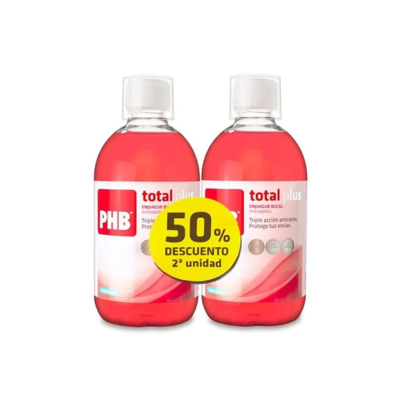 PHB COLUTORIO TOTAL PLUS PACK AHORRO 2X500ML