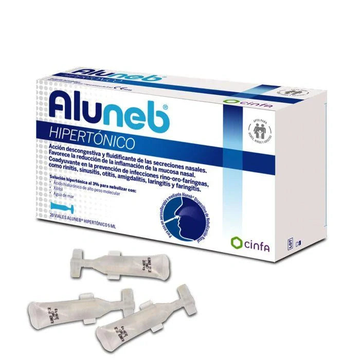 ALUNEB HIPERTONICO20 VIALES 5 ML