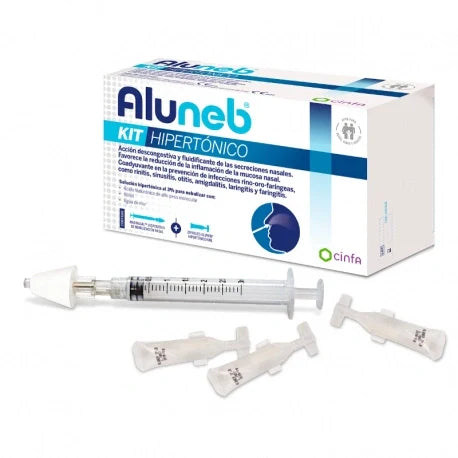 ALUNEB HIPERTONICOKIT 20 VIALES 5 ML + 1 DISPOSITIVO