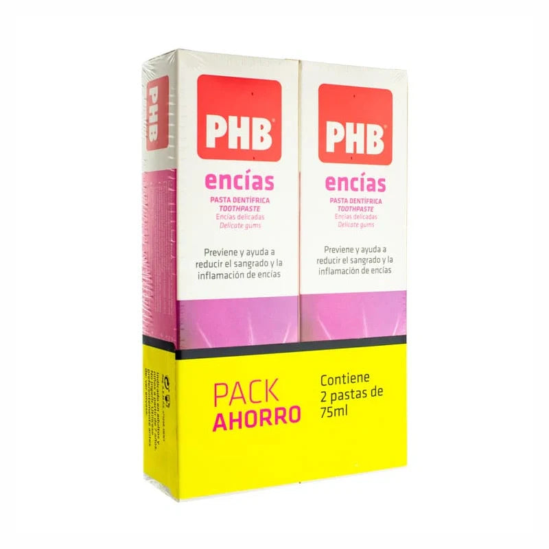 PHB ENCIAS DUPLO PASTA DENTAL 2X75ML