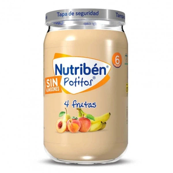 NUTRIBEN POTITOS 4 FRUTAS1 ENVASE 235 g