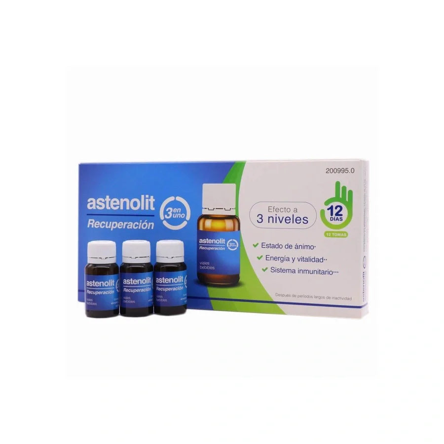 ASTENOLIT RECUPERACION 12 VIALES 10 ml