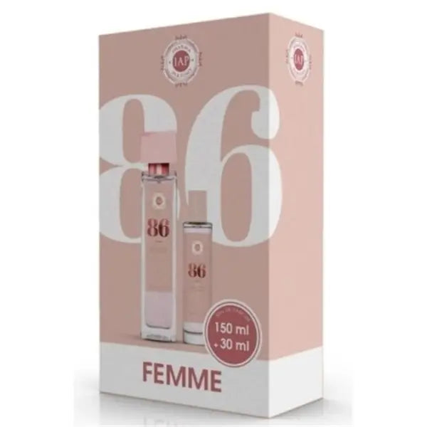 IAP PHARMA EAU DE PARFUM POUR FEMME; ; 1 ENVASE 150 ml + 1 ENVASE 30 ml Nº 86