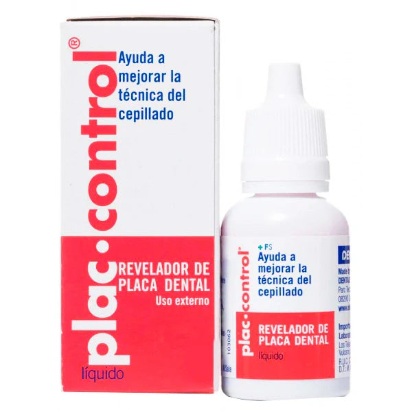 PLAC CONTROL REVELADOR DE PLACA LIQUIDO 15 ML