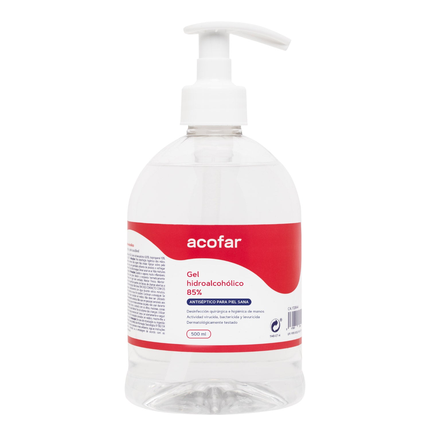 ACOFAR GEL HIDROALCOHOLICO 500ML