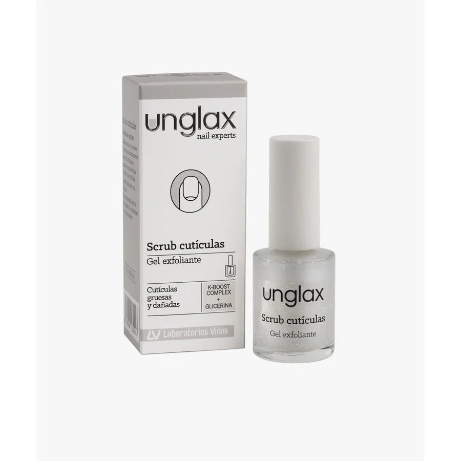 UNGLAX SCRUB CUTICULAS GEL EXFOLIANTE UÑAS ENVASE 10 ml